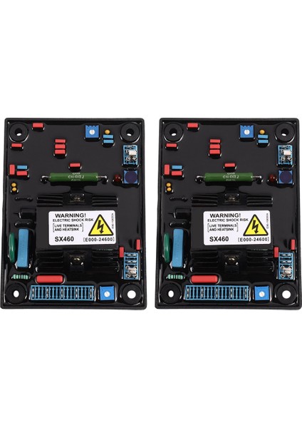 2x Avr SX460-A Sx 460-A 460 Kırmızı Kapasitörlü Yumuşak Tutkal Daha Li Aksesuarlar Otomatik Voltaj Regülatörü (Yurt Dışından)