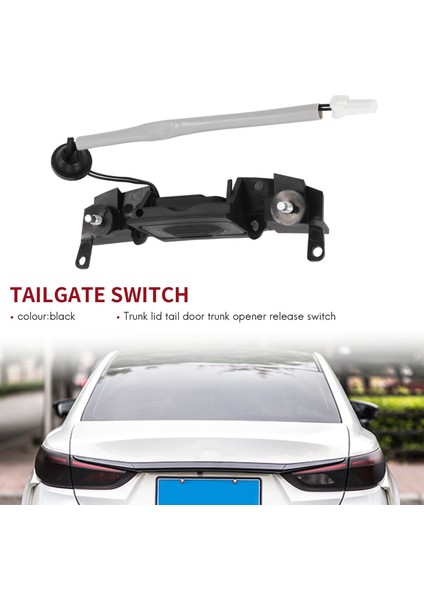 Nissan Micra Boot Lap Bagaj Kapağı Bagaj Açıcı Saldırı Anahtarı 25380-AX60B (Yurt Dışından) fırsatları