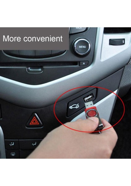 Chevrolet Cruze Için USB Bağlantı Noktası Montajı ile Araba Bagaj Anahtarı Düğmesi 2009-2014 Arka Bagaj Kapağı Açık/kapat Düğmesi Retrofit (Yurt Dışından) modelleri