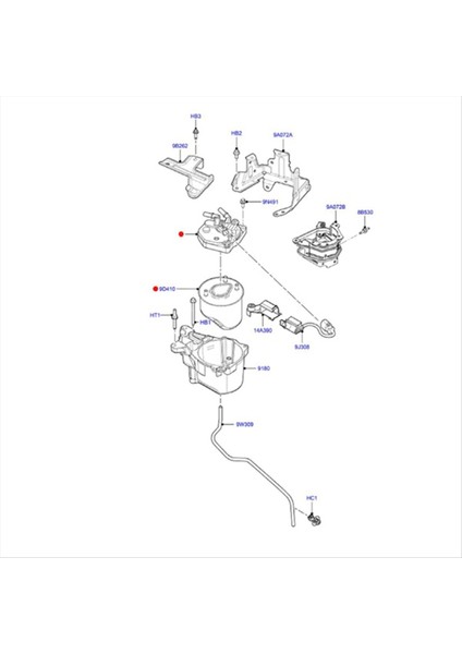 Motor Dizel Yakıt Filtresi Assy 1870169 Ford S-Max Mondeo Kuga Focus Peugeot 208 Opel Citroen Için 967613348 (Yurt Dışından) modelleri