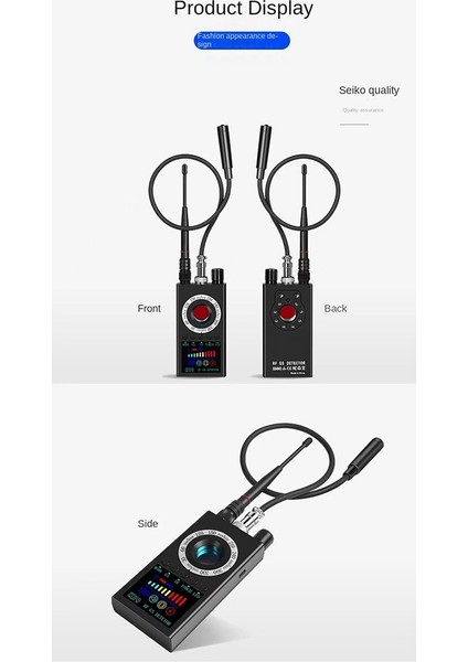 K19 Kablosuz Sinyal Dedektörü Kamera Bulucu Gps Izleyici Dedektörü Anti-Konum Tarama Cihazı Önleyici Önleyici Cihazlar Bulucu (Yurt Dışından) indirimleri