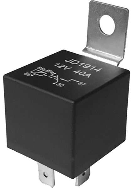 20 Pcs 5 Pin 12V Röle Anahtarı (Spdt) (30/40 Amper) Otomotiv Fanları Için 12 Volt Otomotiv Rölesi (Yurt Dışından) fırsatları