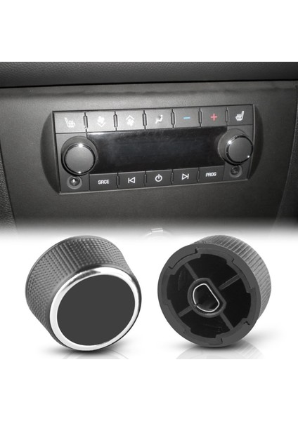 4 Pc Arka Radyo Ses Hacmi Kontrolü Knob Kadran Tuner 07-13 Chevy Tahoe Chevrolet Silverado Gmc Acadia Sierra (Yurt Dışından) fiyatları