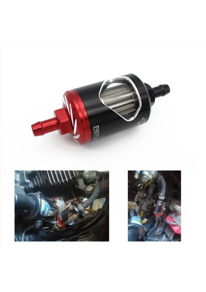 Honda Yamaha Kawasaki Suzuki Için 2x Motosiklet Benzin Filtre Yakıt Filtresi Güçlü Manyetik Evrensel (Yurt Dışından)