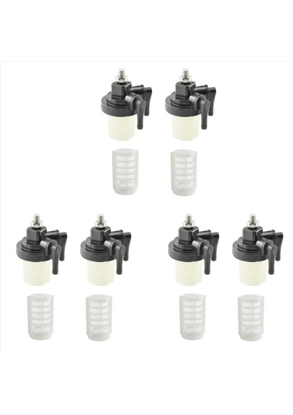 6 Yamaha Dıştan Takma Tekne Motor Su Ayırıcı Için Yakıt Filtresi Set 9 9hp 15HP 20HP 25HP 30HP 40HP 61N-24560-00 (Yurt Dışından)