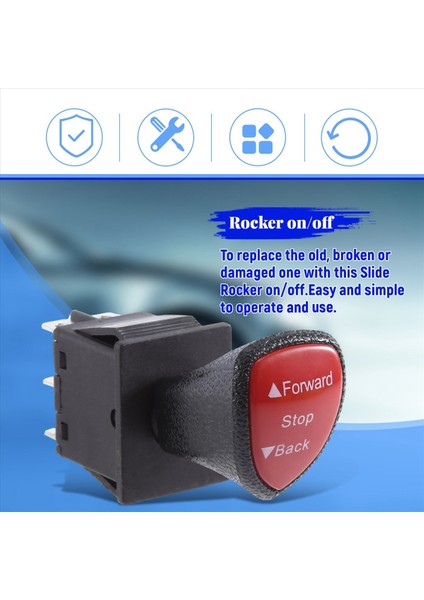 Forward-Doct Dpdt 6pin Mandal Slayt Rocker Switch KCD4-604-6P Araç Anahtarı (Yurt Dışından) fırsatları