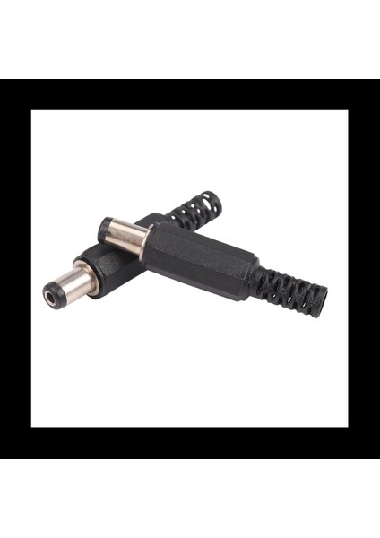 40PCS 5 5x2 1mm Erkek Lehim Dc Namlu Uç Fiş Dc Dc Güç Kaynağı Için Düz Konnektörler LED Işıklar Siyah Anahtar (Yurt Dışından) modelleri