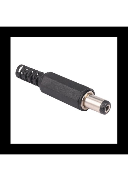 40PCS 5 5x2 1mm Erkek Lehim Dc Namlu Uç Fiş Dc Dc Güç Kaynağı Için Düz Konnektörler LED Işıklar Siyah Anahtar (Yurt Dışından) fırsatları