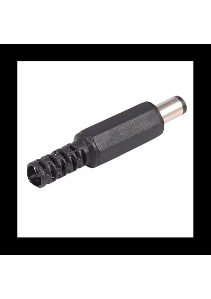 40PCS 5 5x2 1mm Erkek Lehim Dc Namlu Uç Fiş Dc Dc Güç Kaynağı Için Düz Konnektörler LED Işıklar Siyah Anahtar (Yurt Dışından) indirimleri