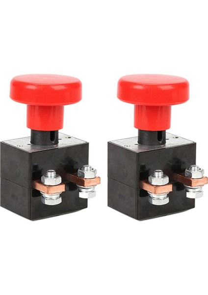 2x 250A Tip Acil Durum Kesme Anahtarı Durdurma Anahtarı Başlat Düğmesi Forklift Için Acil Durum Anahtarı (Yurt Dışından)