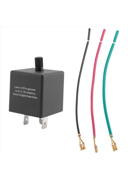 Motosiklet 3 Pin Ayarlanabilir LED Flaşör Röle ve 1/4 Sae M14 Iplik Klima Dağıtım Şişe Valfı (Yurt Dışından) fiyatları