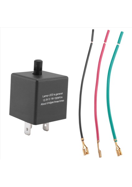Motosiklet 3 Pin Ayarlanabilir LED Flaşör Röle ve 1/4 Sae M14 Iplik Klima Dağıtım Şişe Valfı (Yurt Dışından) modelleri
