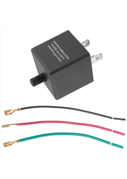 Motosiklet 3 Pin Ayarlanabilir LED Flaşör Röle ve 1/4 Sae M14 Iplik Klima Dağıtım Şişe Valfı (Yurt Dışından) fırsatları