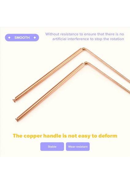 2pcs Bakır Dowsing Çubukları Manevi Divine Çubuklar Esnek Bakır Çubuk Dowsing Ruh Çubukları Sarkaçlı Kolye (Yurt Dışından) indirimleri