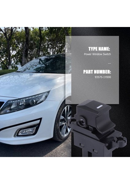 Kia Picanto Morning Için 6x Elektrik Enerjisi Penceresi Kontrol Anahtarı Düğmesi 2011-2016 93575-1Y000 (Yurt Dışından) fırsatları