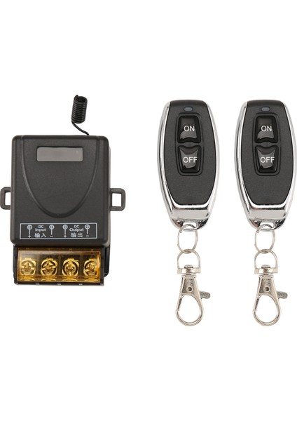 Dıy Kablosuz 433MHZ Evrensel Uzaktan Kumanda Anahtarı 12V-48V Güçlü Röle Alıcı Modülü Araba Su Pompası Için (Yurt Dışından)
