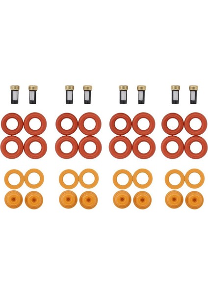 Lincoln ve Merkür Için Ford V8 5 4l 4 6l Için Yakıt Enjektör Onarım Kiti (Yurt Dışından)