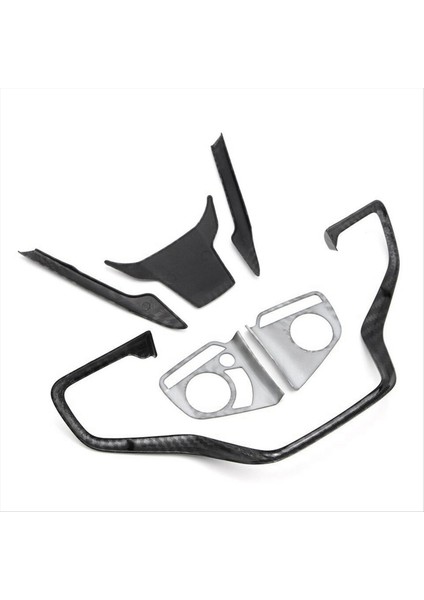 Honda Civic Için Direksiyon Simidi Kapağı Döşeme 2017 2018 2018 2019 2020 2021 Karbon Fiber Stili (Yurt Dışından)