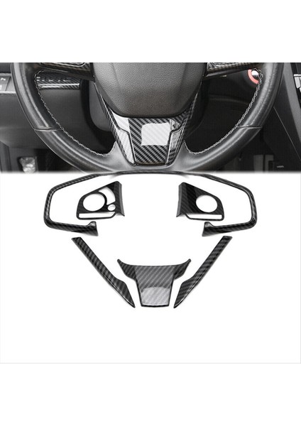 Honda Civic Için Direksiyon Simidi Kapağı Döşeme 2017 2018 2018 2019 2020 2021 Karbon Fiber Stili (Yurt Dışından) modelleri