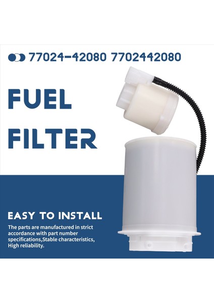 77024-42080 Araç Yakıt Filtresi Toyota Rav4 Için Karbon Yakıt Emme 2 0 2005-2014 7702442080 (Yurt Dışından) fırsatları