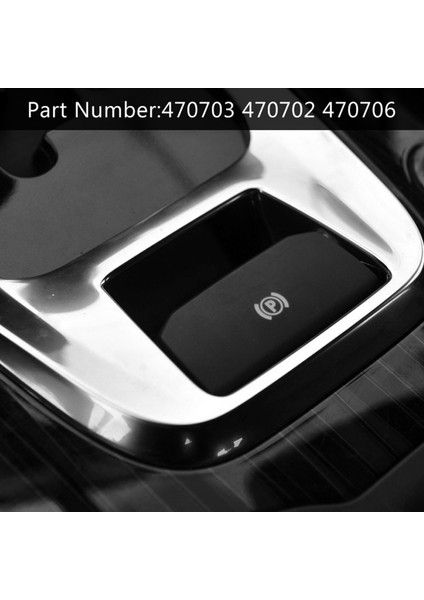 Peugeot Citroen C4 Picasso Ds4 C4 Park Freni Handbrake El Freni Anahtarı 470702 Mat Siyah (Yurt Dışından) modelleri