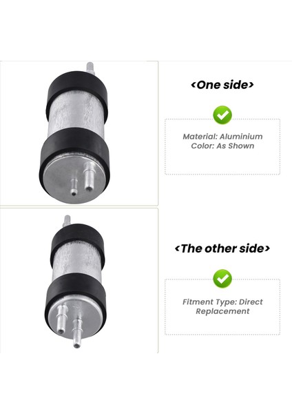 Araç Yakıt Filtre Kiti 16127236941 Bmw E70 E71 F15 F16 X5 X6 X5M 30I 50I 28I 35I 50I N63 N55 N54 N20 Motor 2009-2019 (Yurt Dışından) modelleri