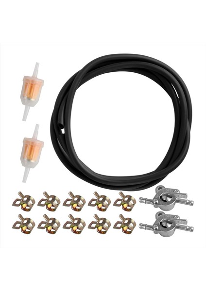 Küçük Motorlar Için Yakıt Hattı Hortum Kiti Scooterlar Atvs Mini Bisikletler Go-Karts Snowmobile Motosiklet Gaz Yakıt Hattı Hortumu (Yurt Dışından)