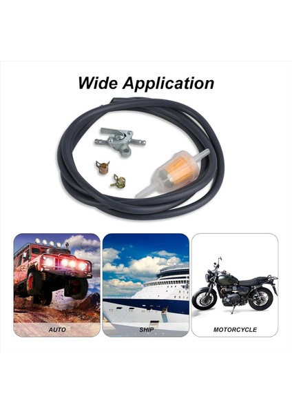 Küçük Motorlar Için Yakıt Hattı Hortum Kiti Scooterlar Atvs Mini Bisikletler Go-Karts Snowmobile Motosiklet Gaz Yakıt Hattı Hortumu (Yurt Dışından) indirimleri