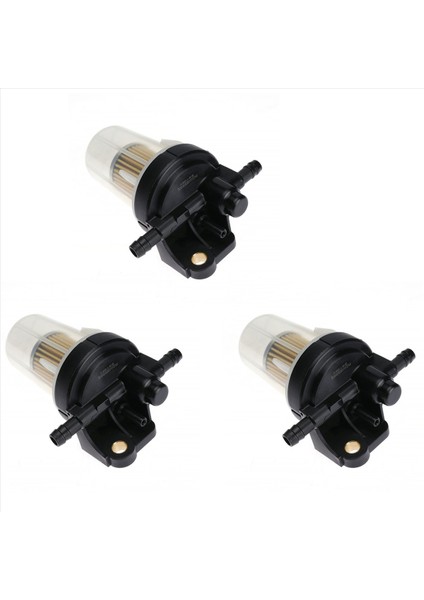 Kubota Yakıt Filtresi Düzeneği Için 3x B2320 B2410 L2800 L3400 LX2610HSD M5640SU RTV-X1100CR RTV-X900G RTV900W (Yurt Dışından)