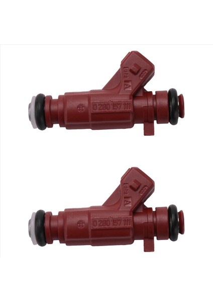 2x Yakıt Enjektör Nozul 0280157111 Golf/ Yolculuk Için 1 0l 8V 032908031S 2007-2014 Otomatik Parçalar Enjektör Nozumu (Yurt Dışından)