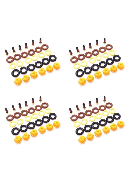 4x Yakıt Enjektör Onarım Kiti 0280150440 13641703819 -Bmw E60 E39 520I 523I Araba Değiştirme Ay -RK004 (Yurt Dışından)