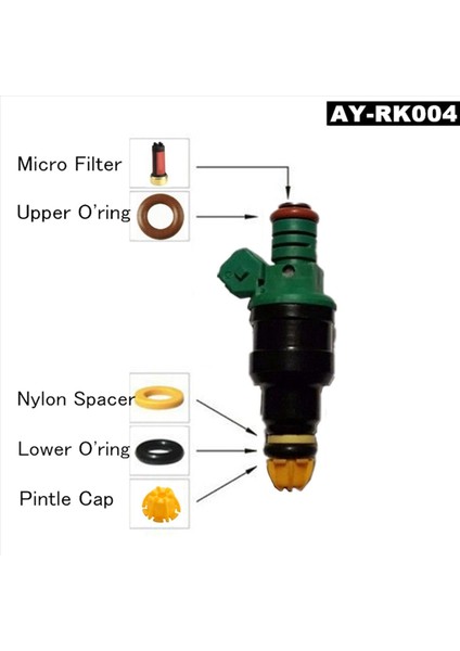 4x Yakıt Enjektör Onarım Kiti 0280150440 13641703819 -Bmw E60 E39 520I 523I Araba Değiştirme Ay -RK004 (Yurt Dışından) fiyatları