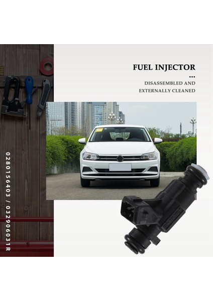 4pcs Golf Saverio Spacefox Voyage Crossfox Için 4pcs Yakıt Enjektör Araç Aksesuarları 1 6t 0280156403 032906031R (Yurt Dışından) modelleri