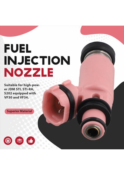 Yakıt Enjektörü 565CC Yedek Yakıt Besleme Nozul 16611-AA510 195500-3910 Subaru Stı Wrx Forester (Yurt Dışından) fırsatları