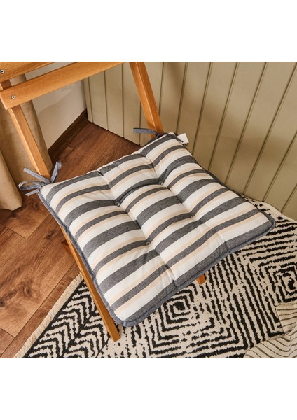 Soft Sogno Sandalye Minderi - Ekru / Renkli - 43X43 cm