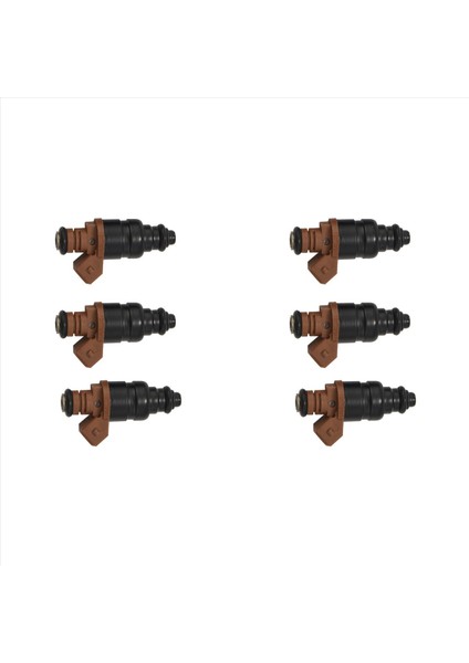 6pcs Chevrolet Daewoo Matiz Için Yakıt Enjektör Meme Vanası 0 8 1 0 Petrol/lpg 96518620 96620255 96351840 ADG02801 (Yurt Dışından)