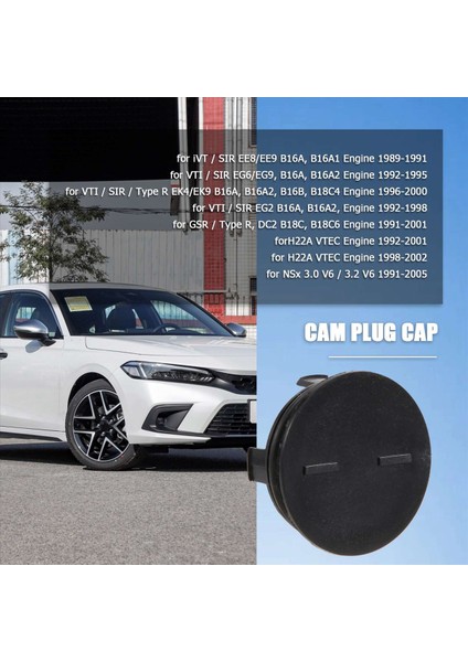 Honda Civic Integra Accord Için Silindir Başlı Kam Cam Tapa Kapağı Eksantrik Mili Arka Mühür Fiş 12513-P72-003 (Yurt Dışından) indirimleri