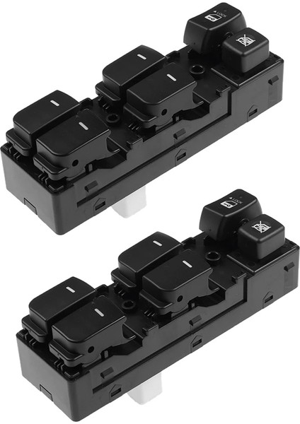 2x Sağ El Sürücüsü Rhd Güç Ana Pencere Anahtarı Cam Pencere Kia Cerato Için Ana Anahtar 935701M600WK (Yurt Dışından)