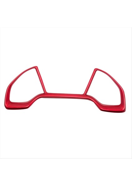 Honda Civic Için 2016-2019 10 Abs Kırmızı Iç Gösterge Tablosu Frame Panel Kapak Trims (Yurt Dışından)