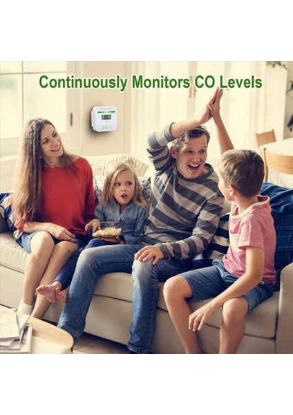 3x Karbon Monoksit Dedektörleri Seyahat Evi Için LCD Dijital Ekranlı Taşınabilir Co Alarm Dedektör Cihazı Pille Çalışan (Yurt Dışından) fırsatları