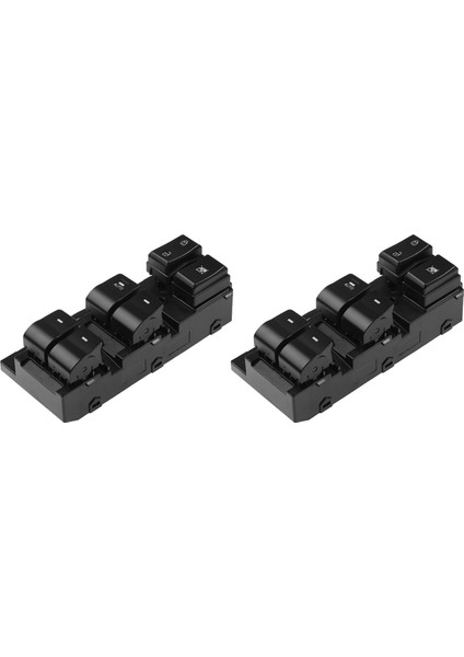 Hyundai Elantra Için 2x Master Elektrikli Güç Penceresi Anahtarı 2017-2020 93570-F20004X 93570F20004X (Yurt Dışından)