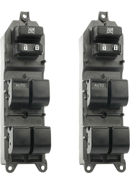 Toyota Corolla Camry Rav 4 84820-06100 Için 2x Ön Taraf Ana Güç Penceresi Anahtarı (Yurt Dışından)