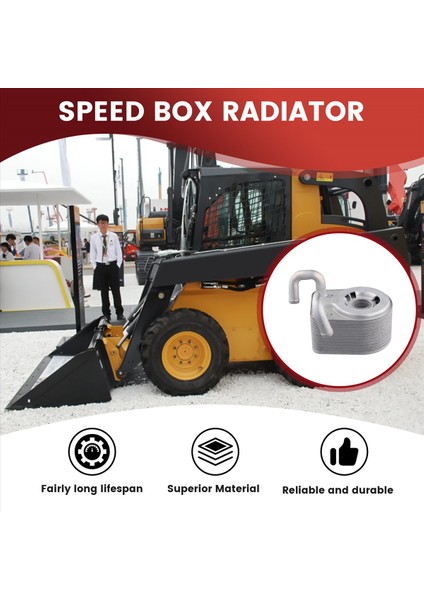 John Deere Skid Steer Loader Tractor 4120 4320 4520 4720 5065M Için Yağ Soğutucu Şanzıman Radyatörü RE515469 (Yurt Dışından) indirimleri