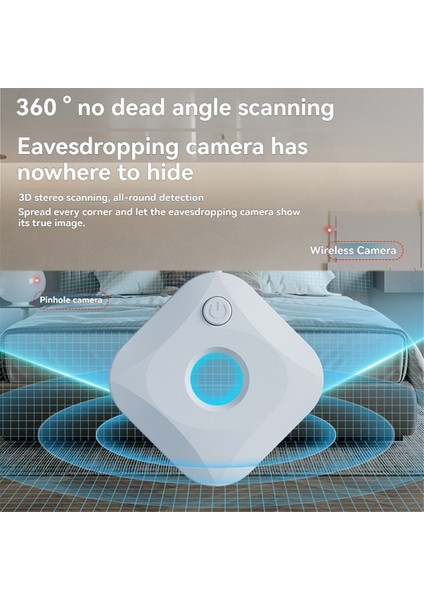 Kablosuz Dedektör Anti-Peeping Gizli Cihazlar Tarayıcı Güvenlik Koruması Kızılötesi Kamera Bulucu Office Seyahat A (Yurt Dışından) modelleri