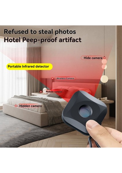Kablosuz Dedektör Anti-Peeping Gizli Cihazlar Tarayıcı Güvenlik Koruması Kızılötesi Kamera Bulucu Office Seyahat A (Yurt Dışından) indirimleri