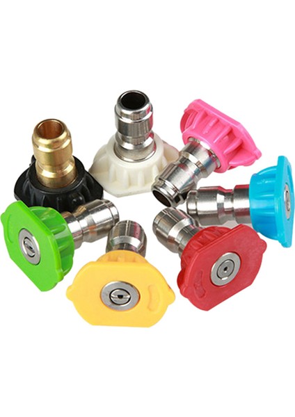 Basınçlı Yıkayıcı Aksesuar Kiti 14 Power Yıkayıcı Sprey Nozul Ipuçları 1/4 Inç 4500 Psi 14 Paket (2 5 Gpm) (Yurt Dışından) fiyatları