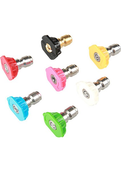 Basınçlı Yıkayıcı Aksesuar Kiti 14 Power Yıkayıcı Sprey Nozul Ipuçları 1/4 Inç 4500 Psi 14 Paket (2 5 Gpm) (Yurt Dışından) modelleri