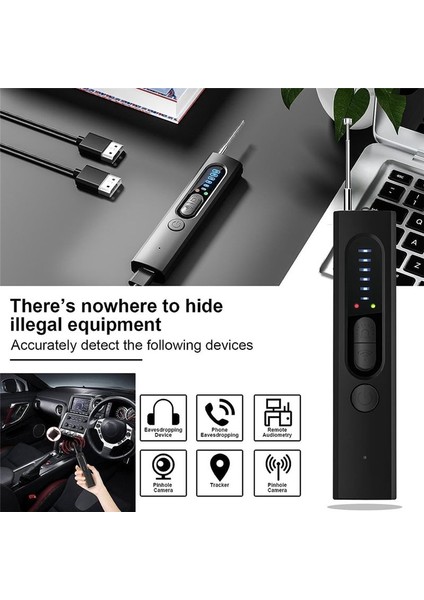 Dedektörü Anti-Casusluk Samaylı Pinshole Kamera Gps Tracker Rf Kablosuz Sinyal Tarayıcı Ev Ofis Seyahati (Yurt Dışından) fırsatları