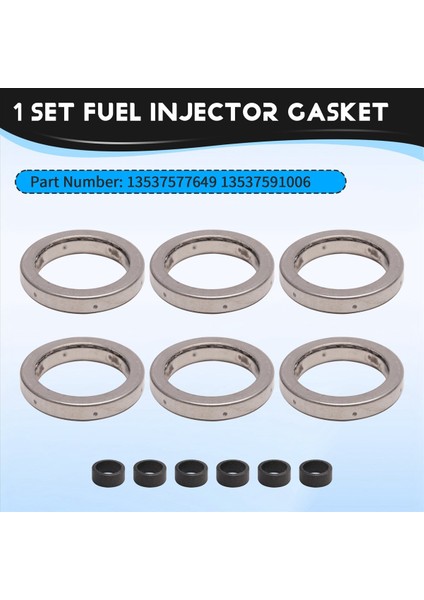 Yakıt Enjektör Contası Yakıt Enjektör Sızdırmazlık Halkası 13537577649 13537591006 Bmw X3 X5 X6 Için (Yurt Dışından) fırsatları
