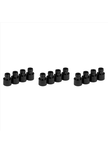 12X Yakıt Enjektör Adaptörleri Şapka Yakıt Nozul Arapçıları Genişleticiler B16 B18 D16Z D16Y Için Araç Üst Kapak Aksesuarları (Yurt Dışından)